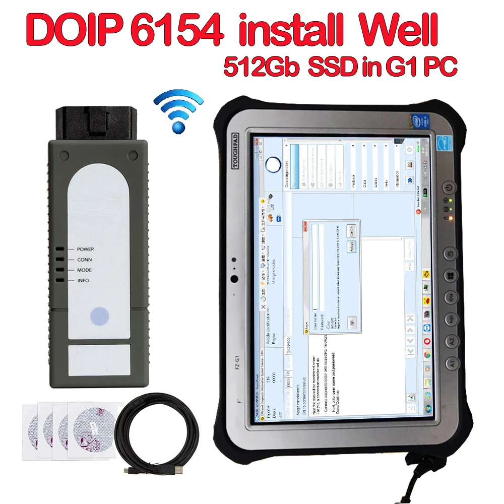 

VS 6154 with PAD G1 4GB V12.1 free Engineering Unlimited Licences 6154 5054A forV-W/A-di/S-koda with software installed well SSD