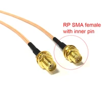 1pc new rg316 coaxial cable sma female nut to rp jack pigtail adapter 15cm 6inch wire connector