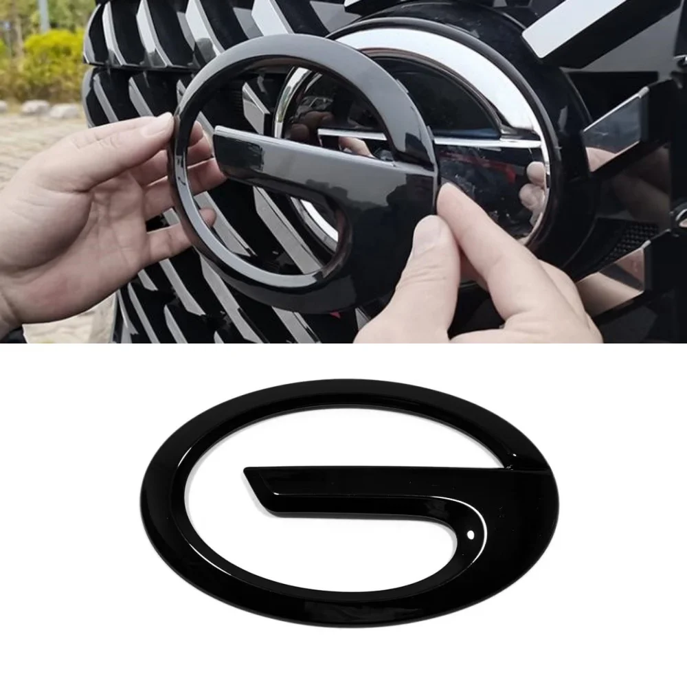 

Для Trumpchi GAC GS8 2-го поколения 2023 2024, Стайлинг автомобиля, передняя и задняя решетка, логотип, наклейки на руль, наклейка из АБС-пластика, аксессуары