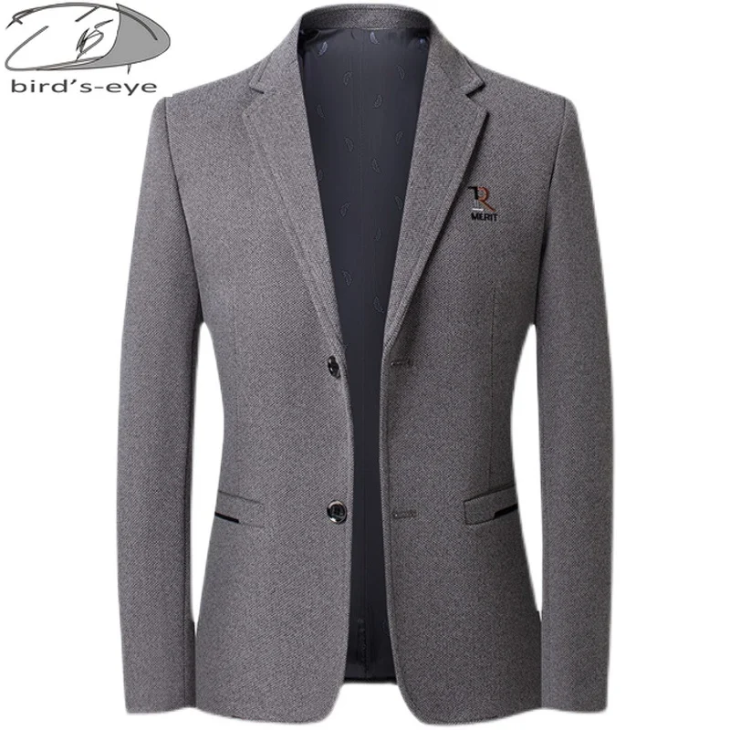 

Новый мужской блейзер, мужское пальто, британский однотонный осенне-весенний облегающий деловой Повседневный Блейзер, Мужская одежда, верхняя одежда, костюм, куртка