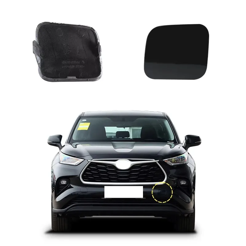 

Крышка буксировочного крюка переднего бампера из АБС-пластика для Toyota Highlander KLUGER 2022 2023 2024 2025