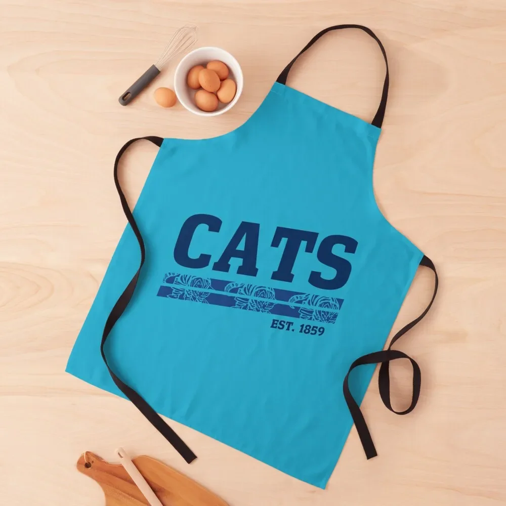 Geelong кошки 2023 фартук искусственная кожа индивидуальный салонный шеф-повар для