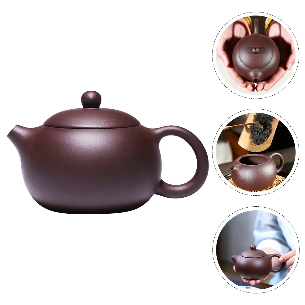 

Teapot Tea Pot Clay Kettle Ceramic Chinese Yixing Zisha Porcelain Asian Purple Sand Japanese Coffee Xishi Kung Fu Kungfu China