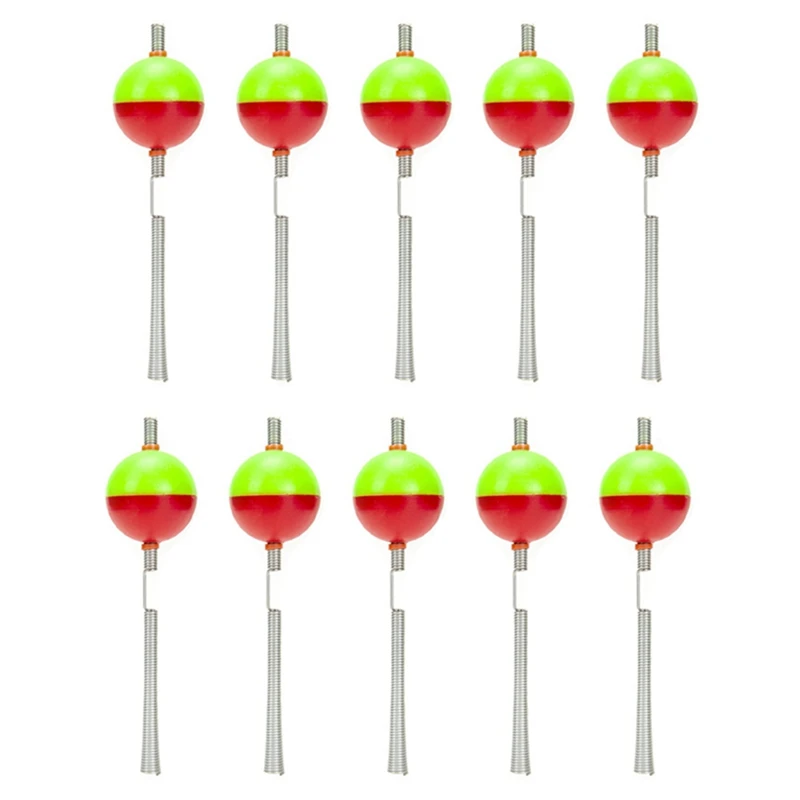 

10Pcs Winter Outdoor Ice Fishing Rattle Ball Fishing Rod Slight Winter Fishing Tackles