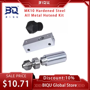 Высококачественный Набор для 3D-принтера Micro Swiss MK10 цельнометаллический Hotend, сопла из закаленной стали
