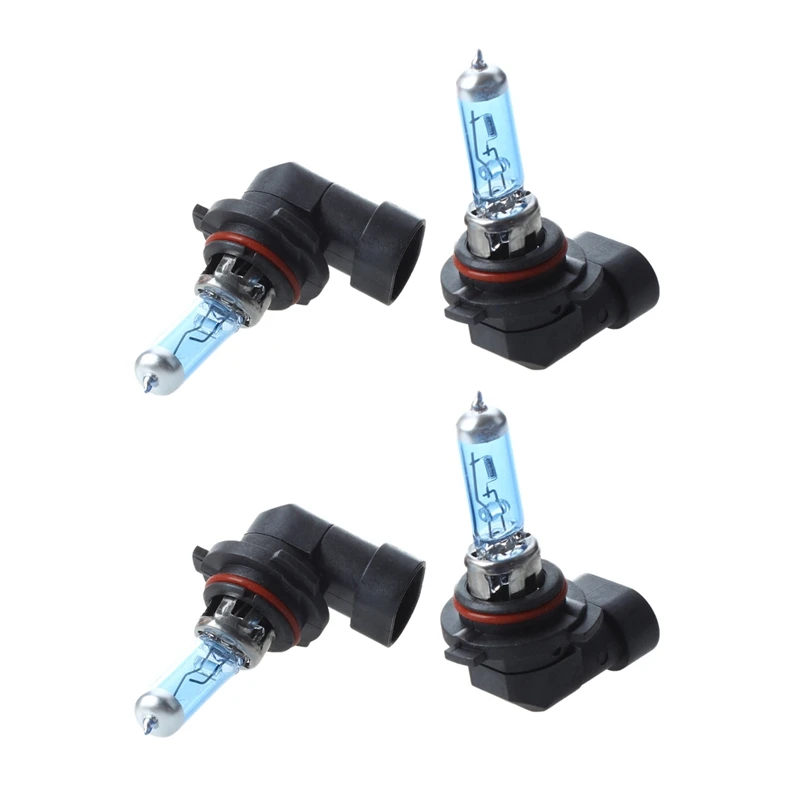 

4 X 9006 HB4 6000K Xenon Halogen Headlight Head Light Lamp Bulbs 100W