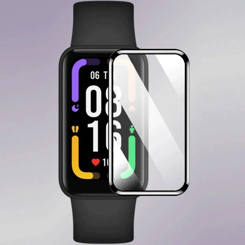 

3D Curved Soft Edge Clear Protective Film Cover For Redmi Smart Band Pro Sport Smartband Full Screen Protector Case Accessories