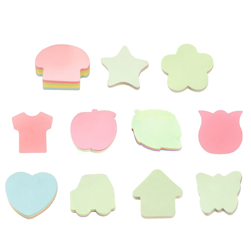 

B36C 100 Sheets/Pad Colored Sticky Notes Pad for Ideal for Reminders on Doors