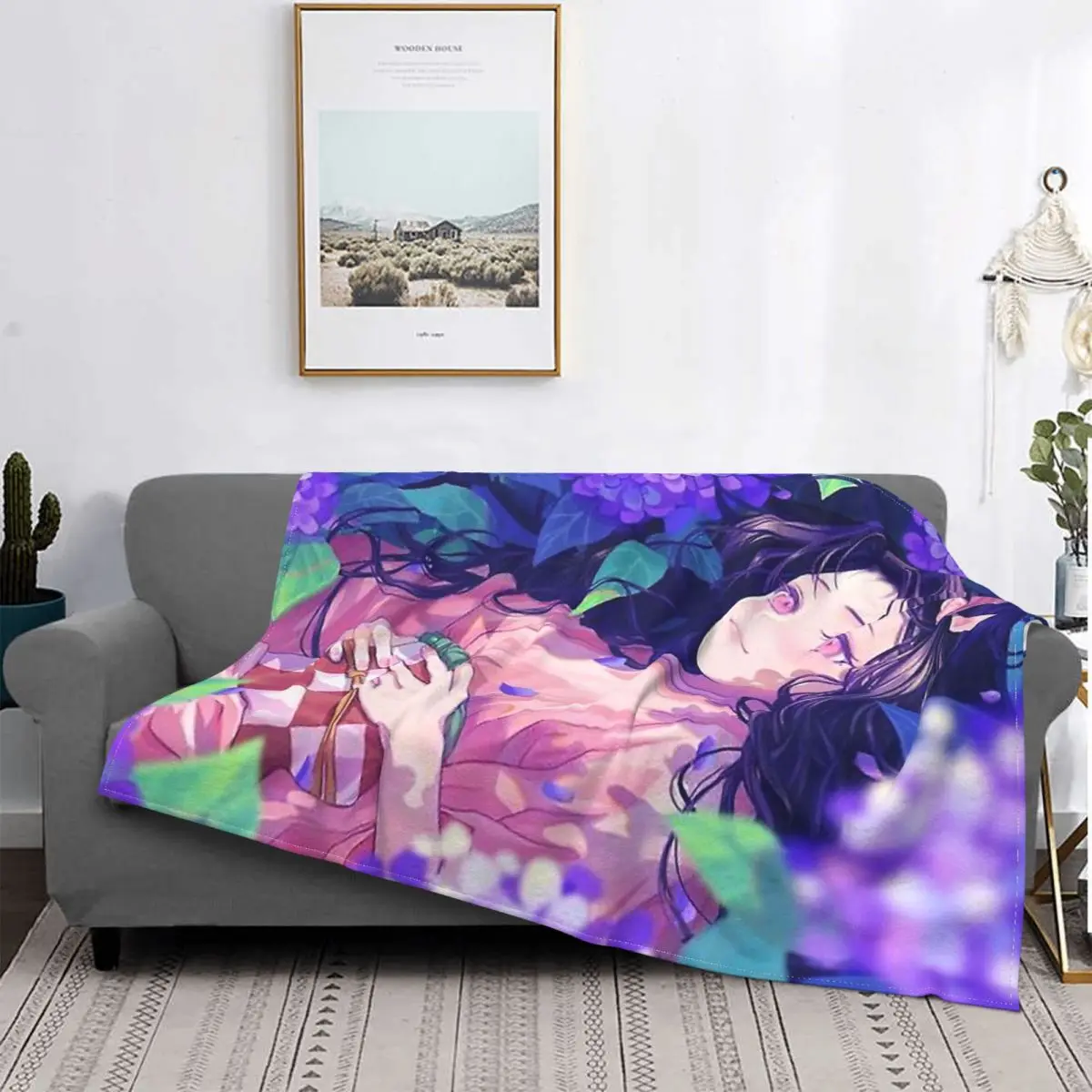 Shinobu Dororo фантазия экшн анимация ТВ сериал одеяло плюшевые многофункциональные