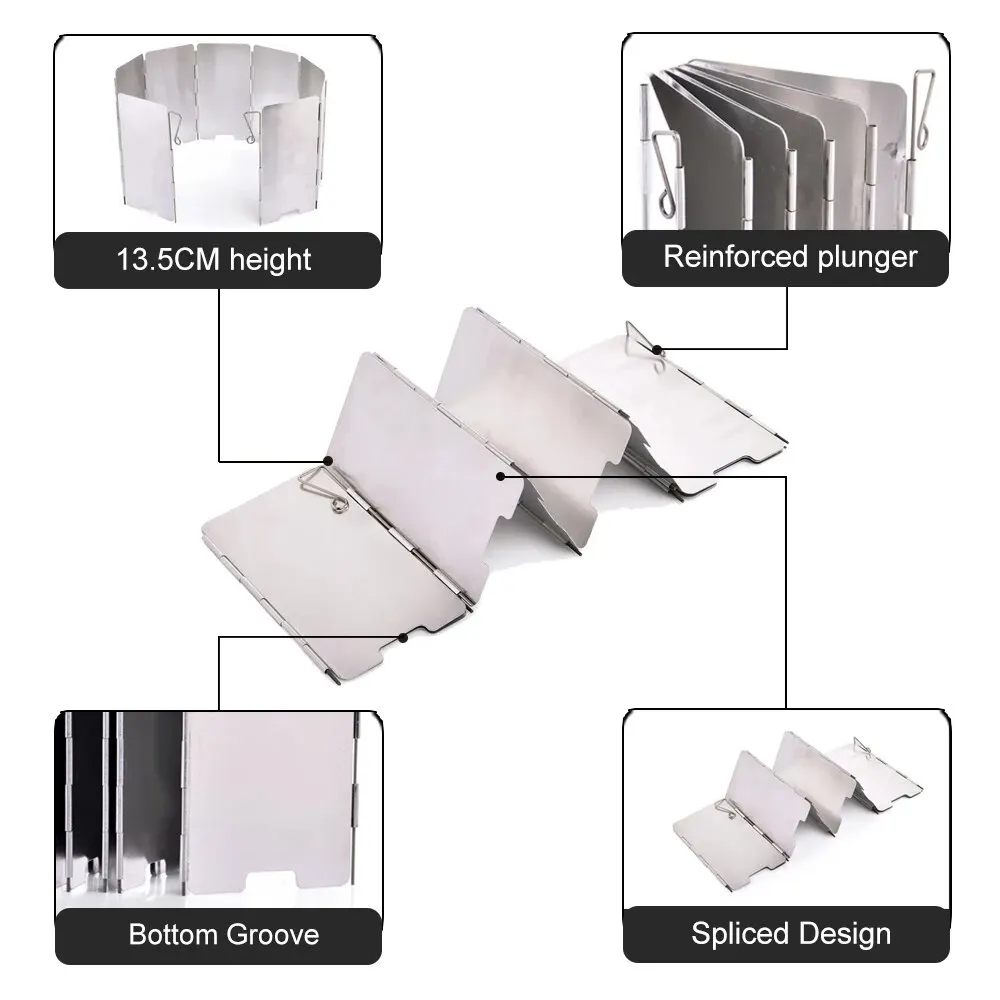 Портативная походная плита из алюминиевого сплава