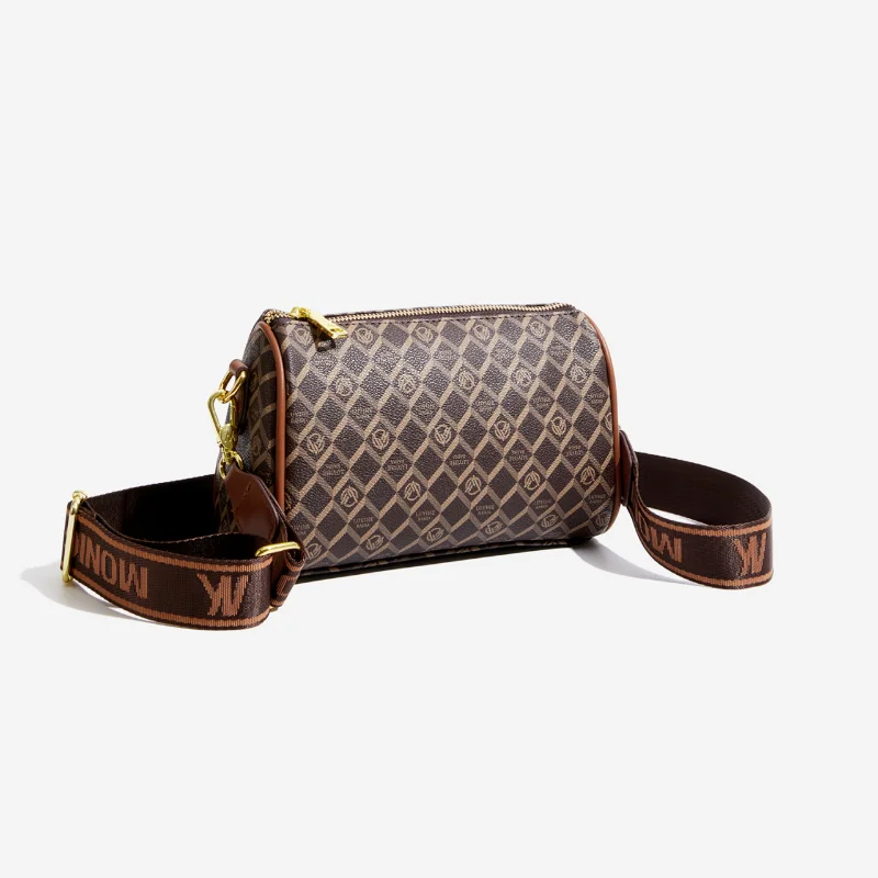 Casual Shoulder Bag For Women 2023 New Brand Design Barrel Shap Women Crossbody Bag Luxury Design Small Shoulder Purse Leisure