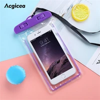 universal underwater case swimming mobile cover case for iphone huawei xiaomi samsung summer cellphone water mobile cover case