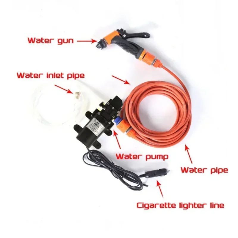 Автомойка 12 В пистолет для мойки автомобиля насос очиститель высокого давления