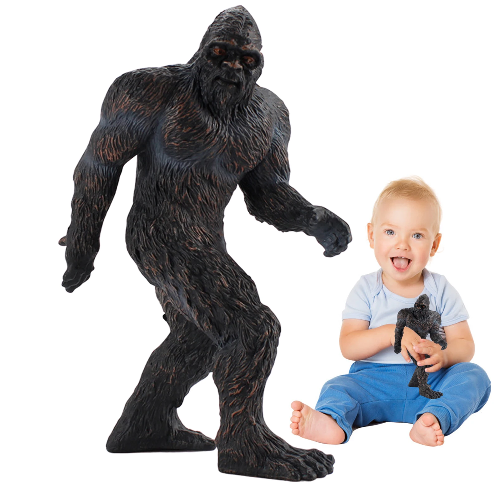 

Simulation Animal Toys Orangutan Figure Orangutan Figurine Miniature Toy Forest Animals Monkey Orangutan Model Cognition Toy