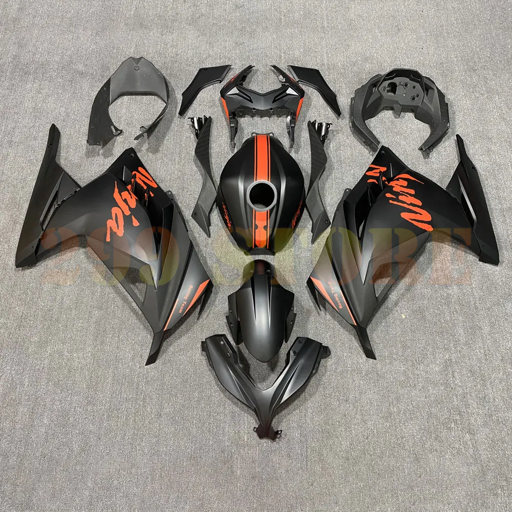 

NEW Ninja 300 Bodywork ABS Injection Cowling Black Motorcycle Full Fairing Kit Fit for Ninja300 EX300 2013-2014-2015-2016-2017