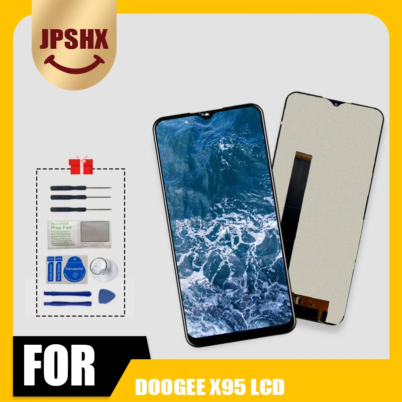 

6.52''100% New Original Tested DOOGEE X95 LCD Display+Touch Screen Digitizer Assembly Repair Parts For X95 pro Phone Replacement