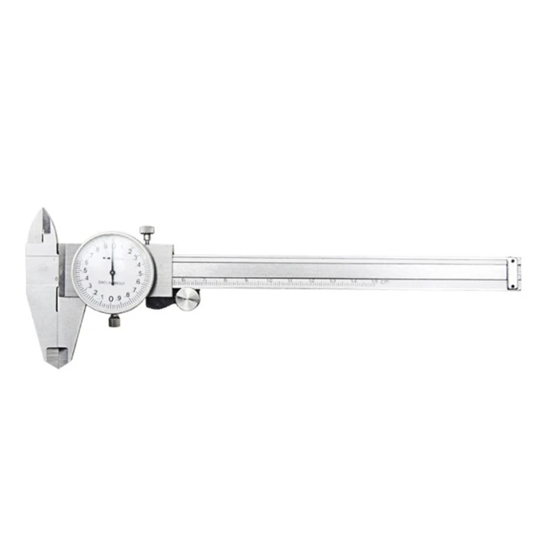 

Caliper 0-150Mm Accuracy 0.02Mm Dial Gauge Shockproof Vernier Caliper Stainless Steel Gauge Meter Measure Tool