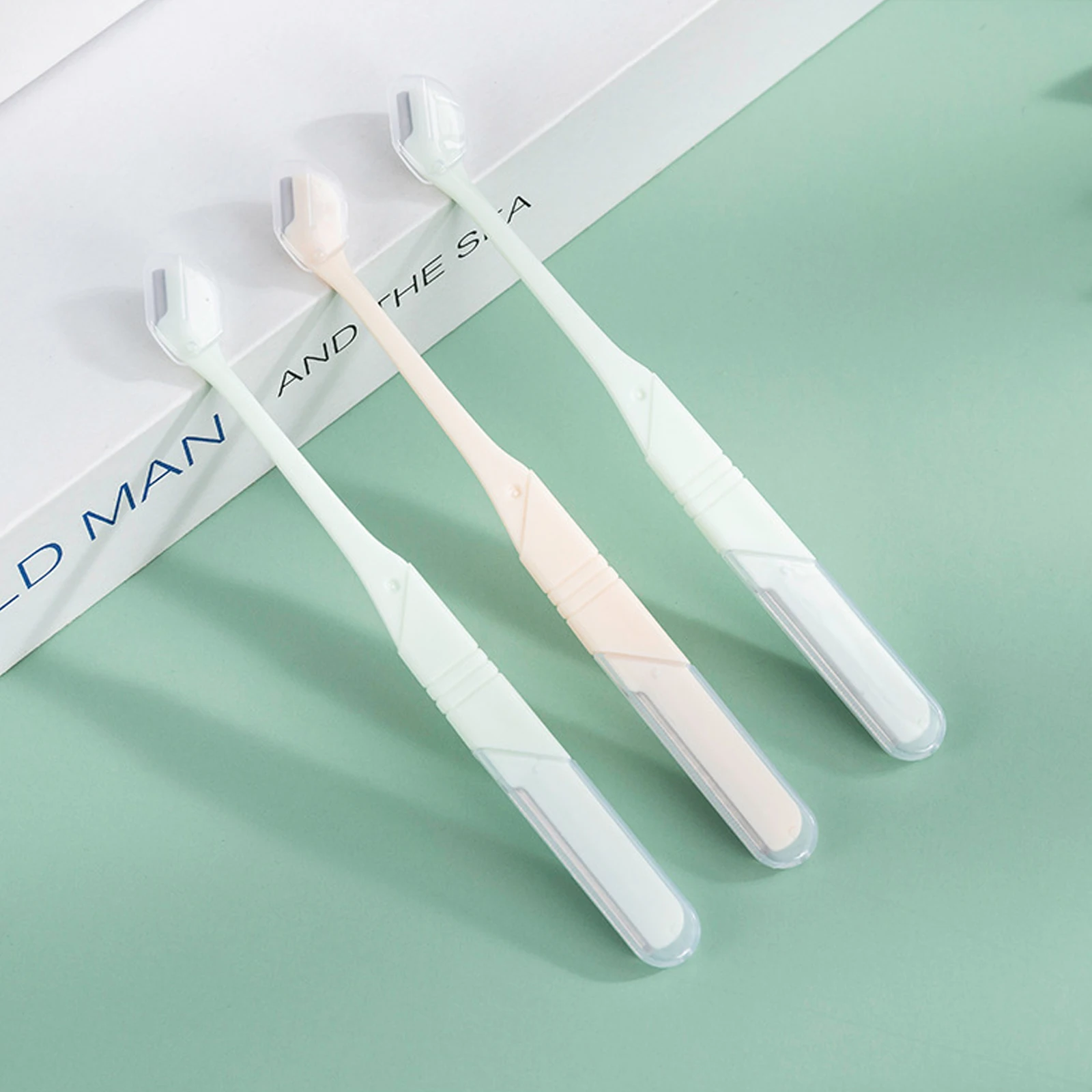 

Double Head Eyebrow Razor Hair Remover Set Women Face Razor Eyebrow Trimmers Blades Shaver For Makeup Cosmetic Women