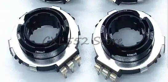 

4 шт., полый кодировщик, 20 бит, 10 импульсов, потенциометр, регулировка громкости автомобиля, поворотный переключатель кодирования