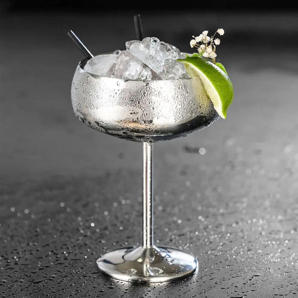 

2 шт., бокалы для коктейля, из нержавеющей стали, 450 мл