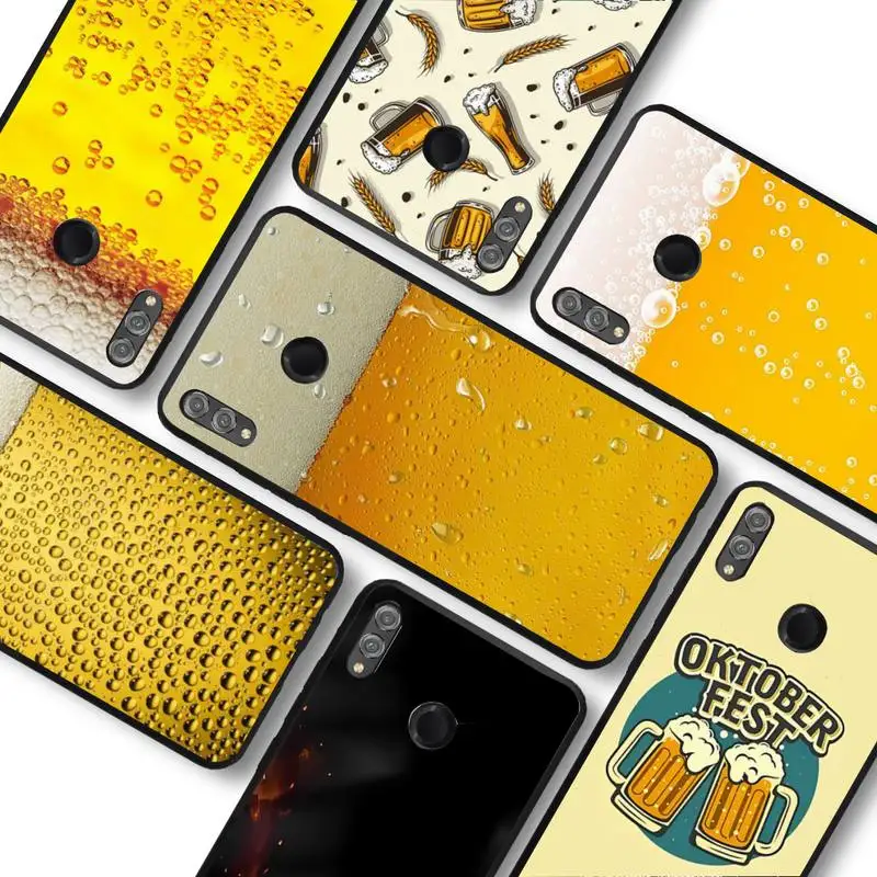 

World Beers Alcohol Summer Bubble Phone Case for Samsung A51 A30s A52 A71 A12 for Huawei Honor 10i for OPPO vivo Y11 cover