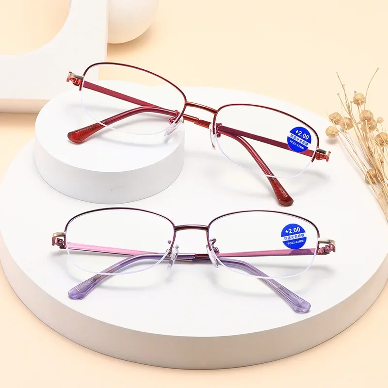 Элегантные антисиние очки для чтения женские классические против усталости
