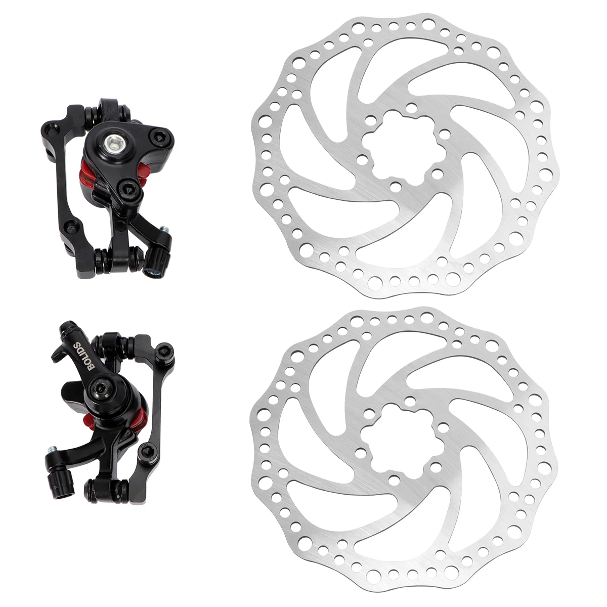 

1 Pair of Mechanical Bike Disc Brake Front & Rear Disc Rotor Brake Kit for Mountain