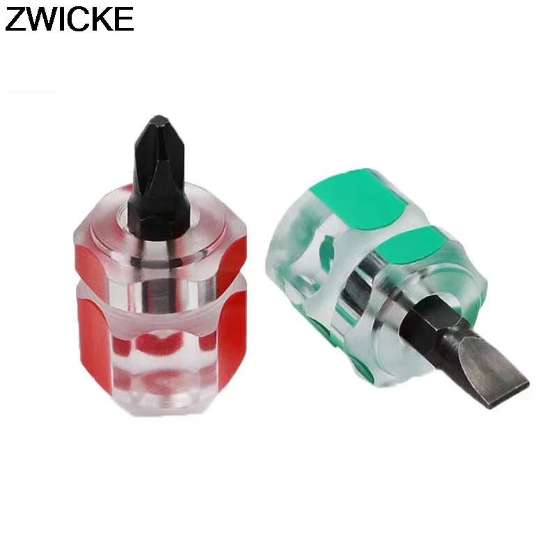 

Screwdriver Kit Set Mini Small Portable Radish Head Screw Driver Transparent Handle Repair Hand Tools Precision Car Repair