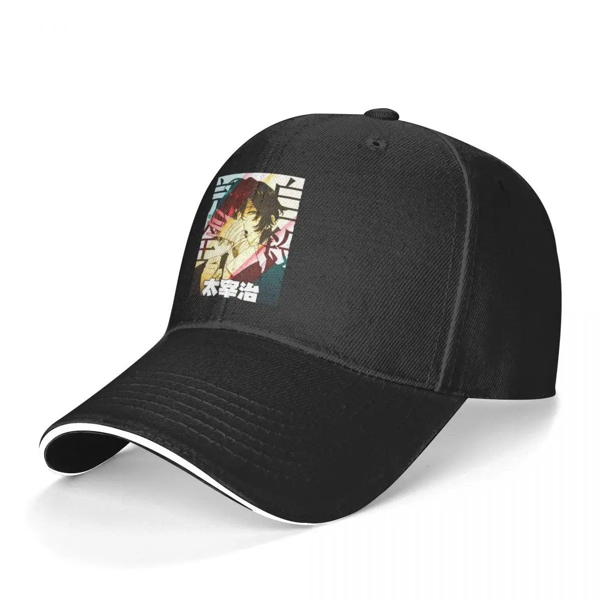 Dazai Osamu Hand Bandage Baseball Cap bungou stray dogs bsd Classic Men Trucker Hat Printed Rock Baseball Caps Birthday Present