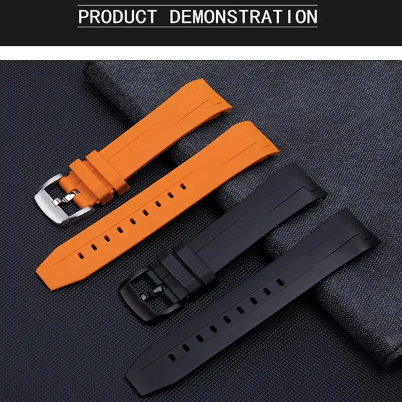 EIDKGD 22 мм мягкий резиновый ремешок для часов ремешка Tissot 1853 морская звезда