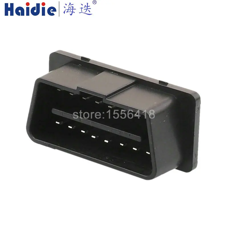 

16pin Auto housing socket auto wiring cable pin connector PCB plug