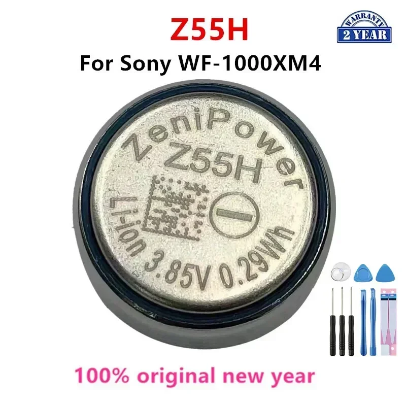 100% оригинальный новый аккумулятор Z55H для Sony WF-1000XM4 WI-SP600N WF-SP700N WF-SP900 WF-1000XM3 WF-1000X TWS 3 85