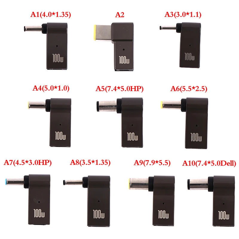 

100W PD Spoof Plug USB Type C Female to Universal Male Jack Converter New