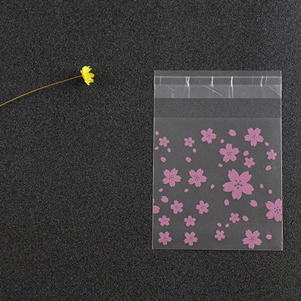 

Универсальные прозрачные квадратные самоклеящиеся мешки для хранения, 100 шт./комплект