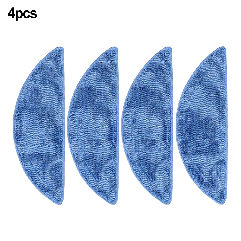 

4pcs Mopping Cloth For AIRROBO T9 Robot Vacuum Cleaner Replace Accessaries Easily Cleans Various Stains Home Kitchen