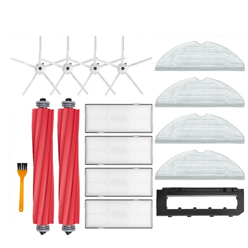 

For Xiaomi Roborock G10S S7 Maxv Ultra Vacuum Replacement Parts Main Brush Side Brush Filters Mop Cloth
