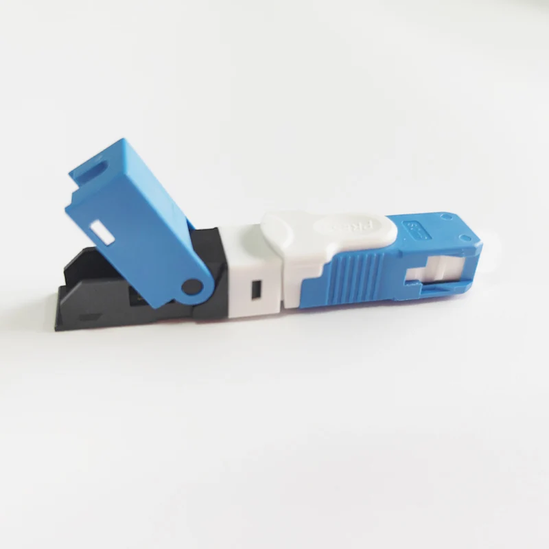 Free Shipping FTTH ESC250D SC APC UPC Single-Mode Fiber Optic Optical Fast Connector