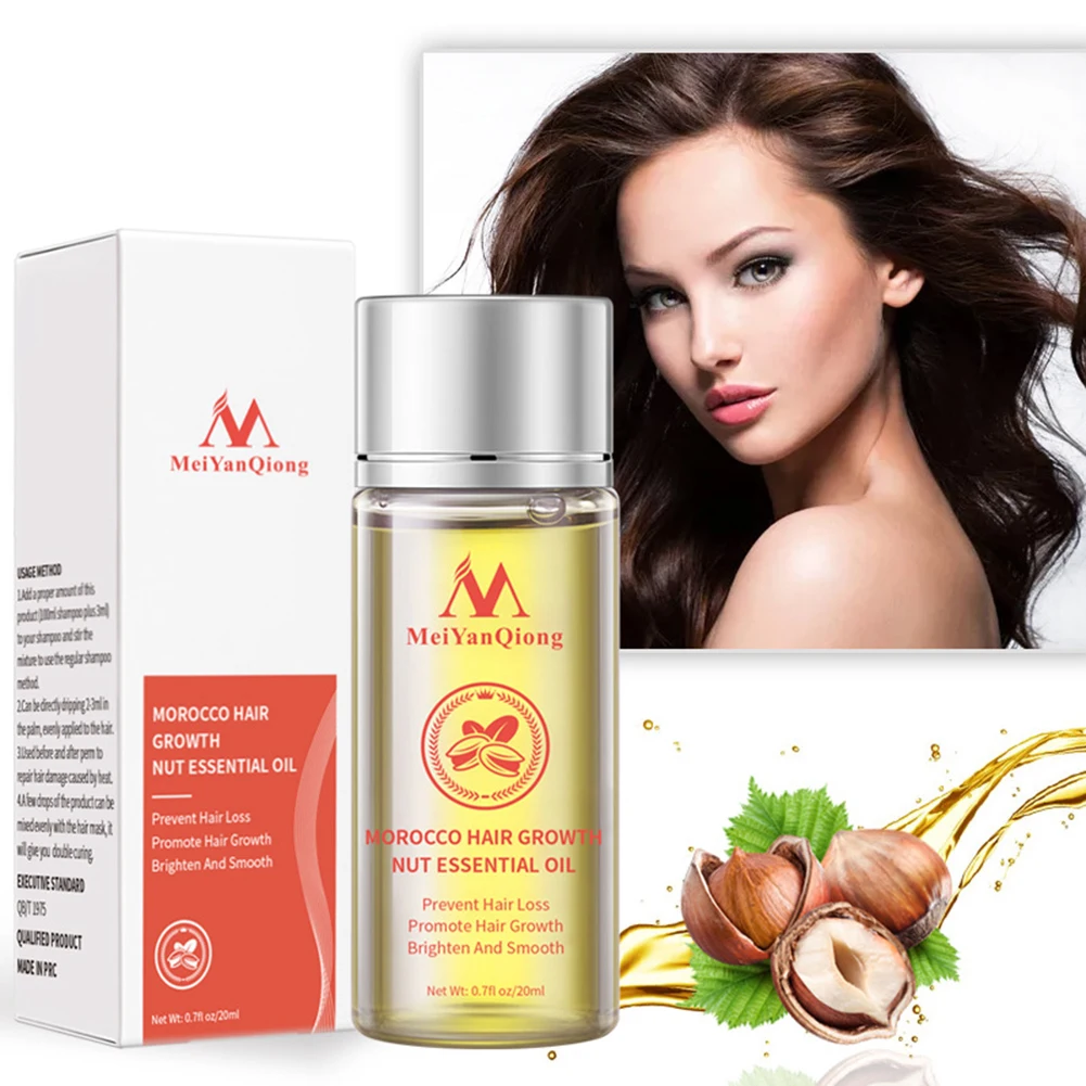 Масло для роста волос Nut Essence жидкое средство выпадения ухода за волосами