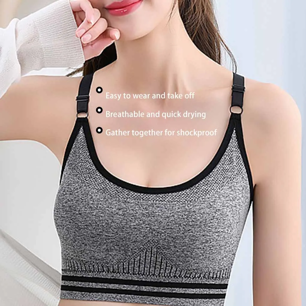 

Tank Top Hollow Back Lightweight Chest Binder Elastic Breathable Breast Binders Running Sports Yoga Travel Pink