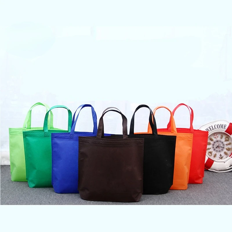 

1 Pc Nonwoven Reusable Shopping Traveling Bags Tote Bag Women Fashion Totes Folding Storage Bag Clothes Food Home Organizers