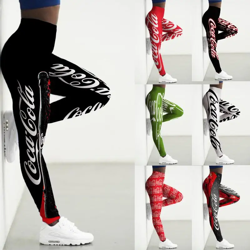 

Sports Leggings Women High Waist 3D Printed Gym Clothing Yoga Pants Leggins Femme Workout Leggings Sexy Legins Fitness Legginsy