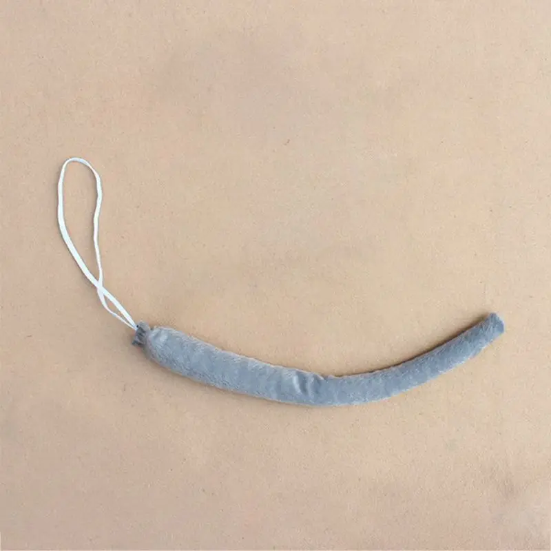 

3 шт., комплекты костюмов животных для детей и взрослых, милые мышиные уши, повязка на голову, галстуки-бабочки, длинный хвост