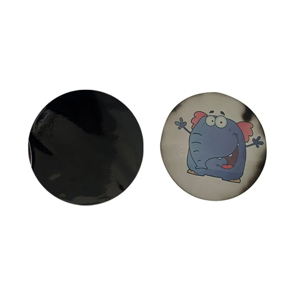 Меняющая цвет наклейка на унитаз термохромная тренировочная для писсуаров