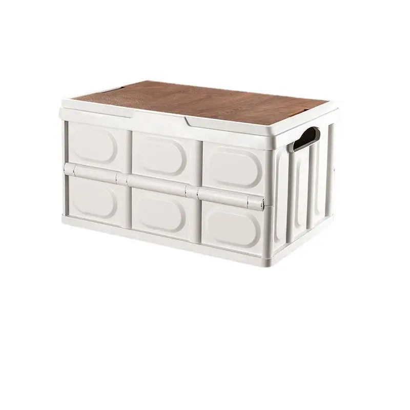 

Outing Camping Box Outdoor Camping Storage Box Side Opening Car Trunk Sorting Picnic Storage Box Folding Tables Chairs
