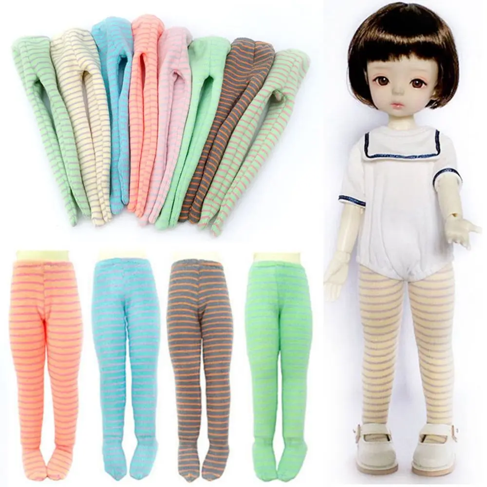 

For 30cm Doll Doll Leggings Casual Wear Pants 1/6 Doll Clothes Dolll Stripe Pants Prince Doll Pants Doll Trousers