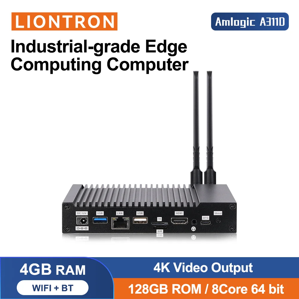 Independ NPU Amlogic A311D ARM Cotex A73 A53 Android API RS485 RS232 для встраиваемого экрана лифта