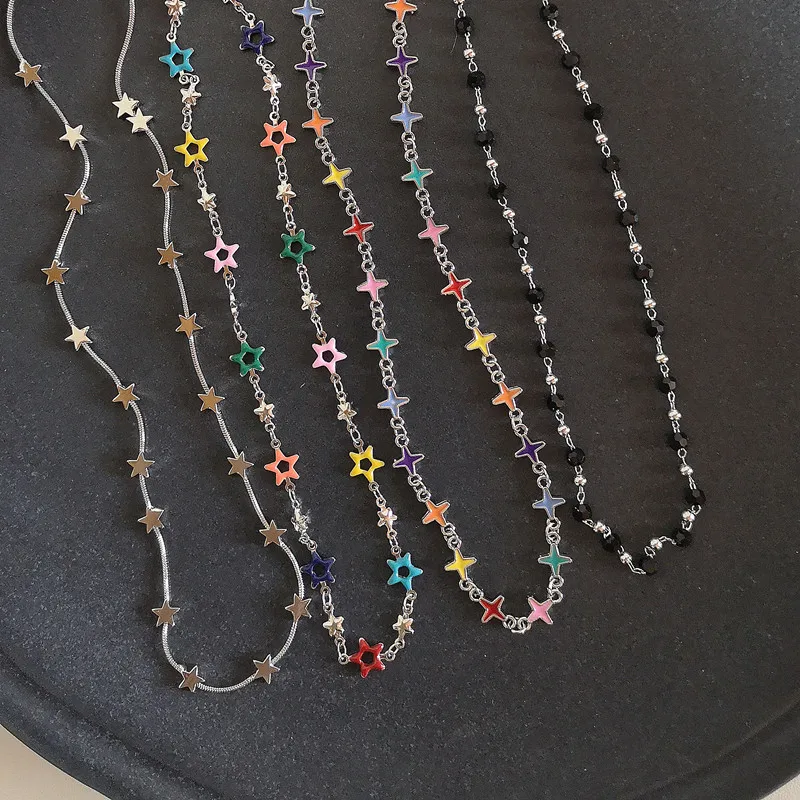 Женское ожерелье из искусственной кожи