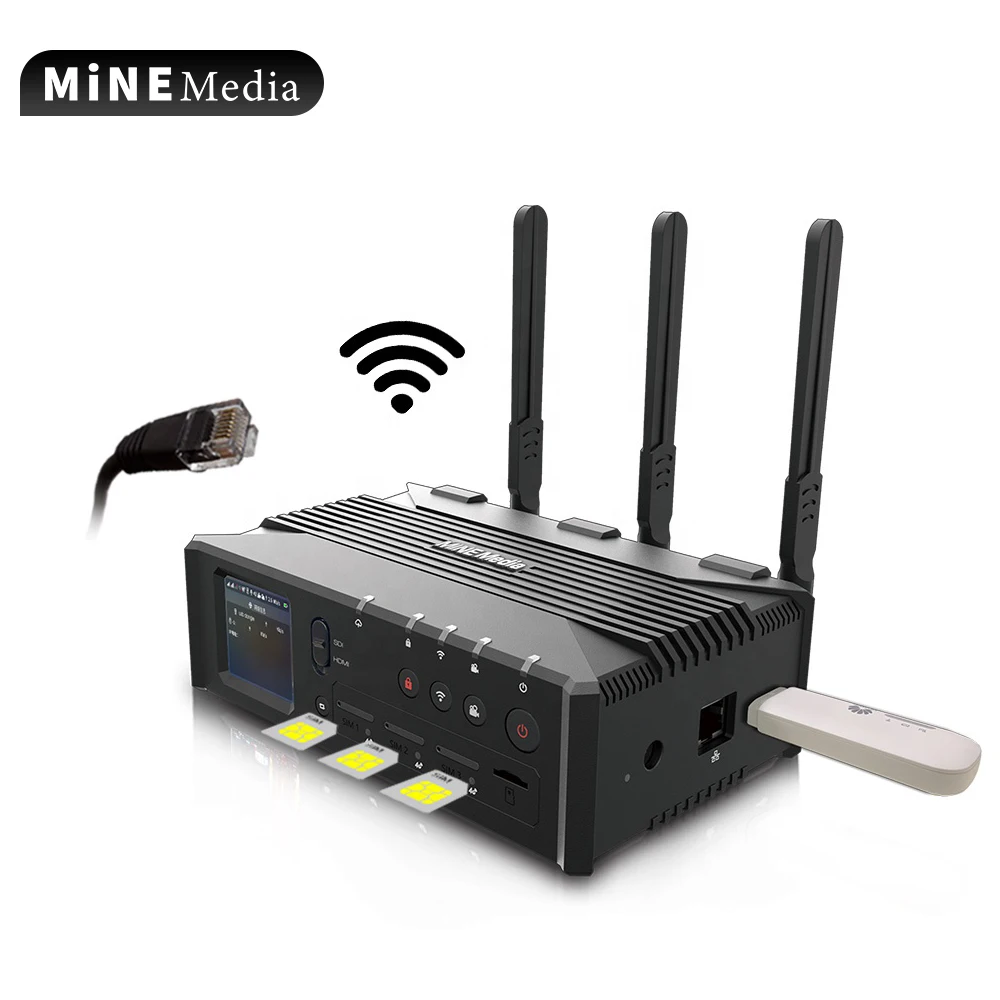 

4g streaming encoder for live streaming