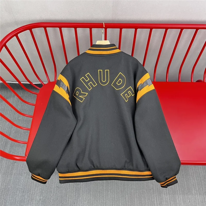 

Мужская/Женская шерстяная куртка с вышивкой