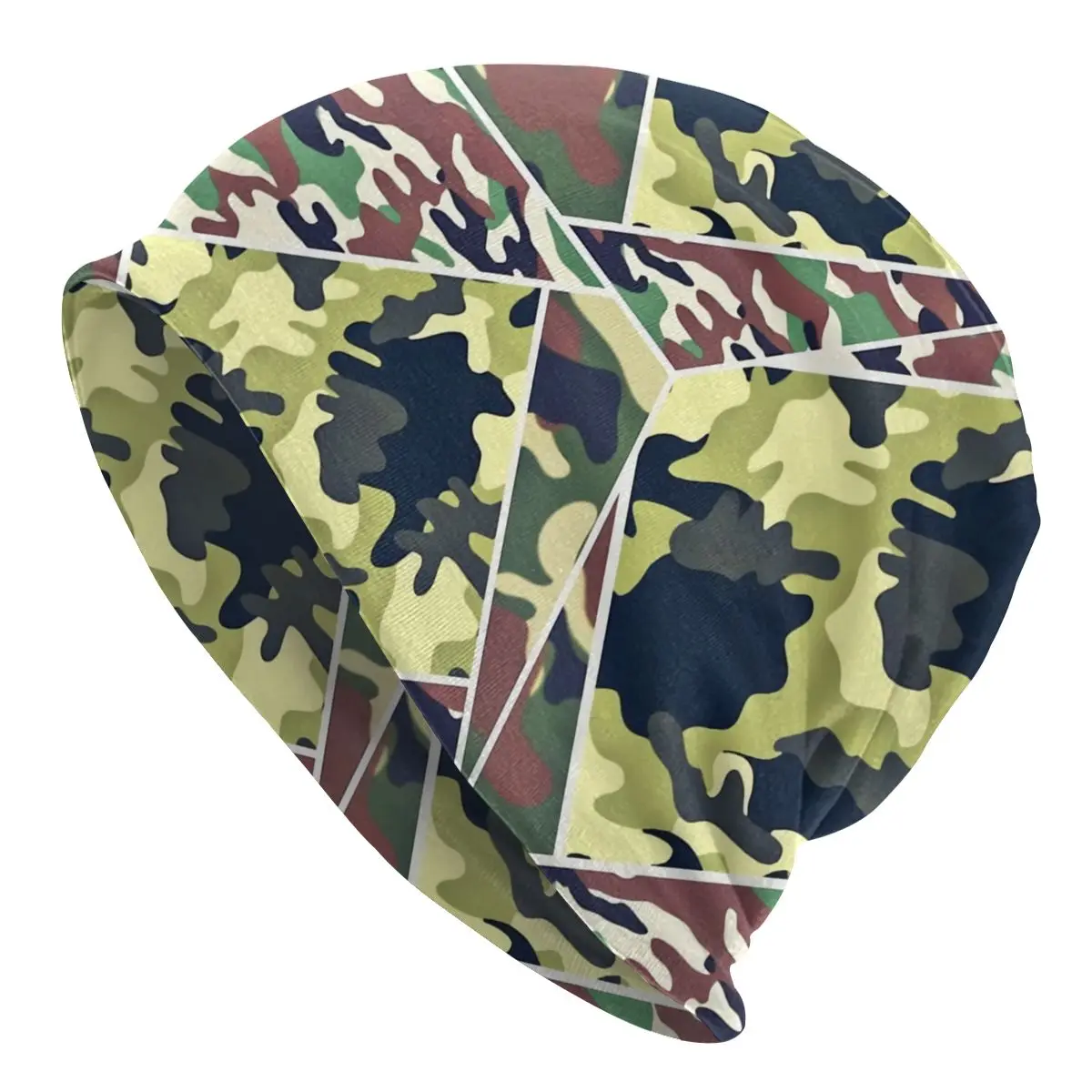 

Камуфляжные художественные головные уборы Gorillaz, виртуальная лента, тонкие головные уборы в стиле хип-хоп, двухслойная шапка, дышащие головные уборы